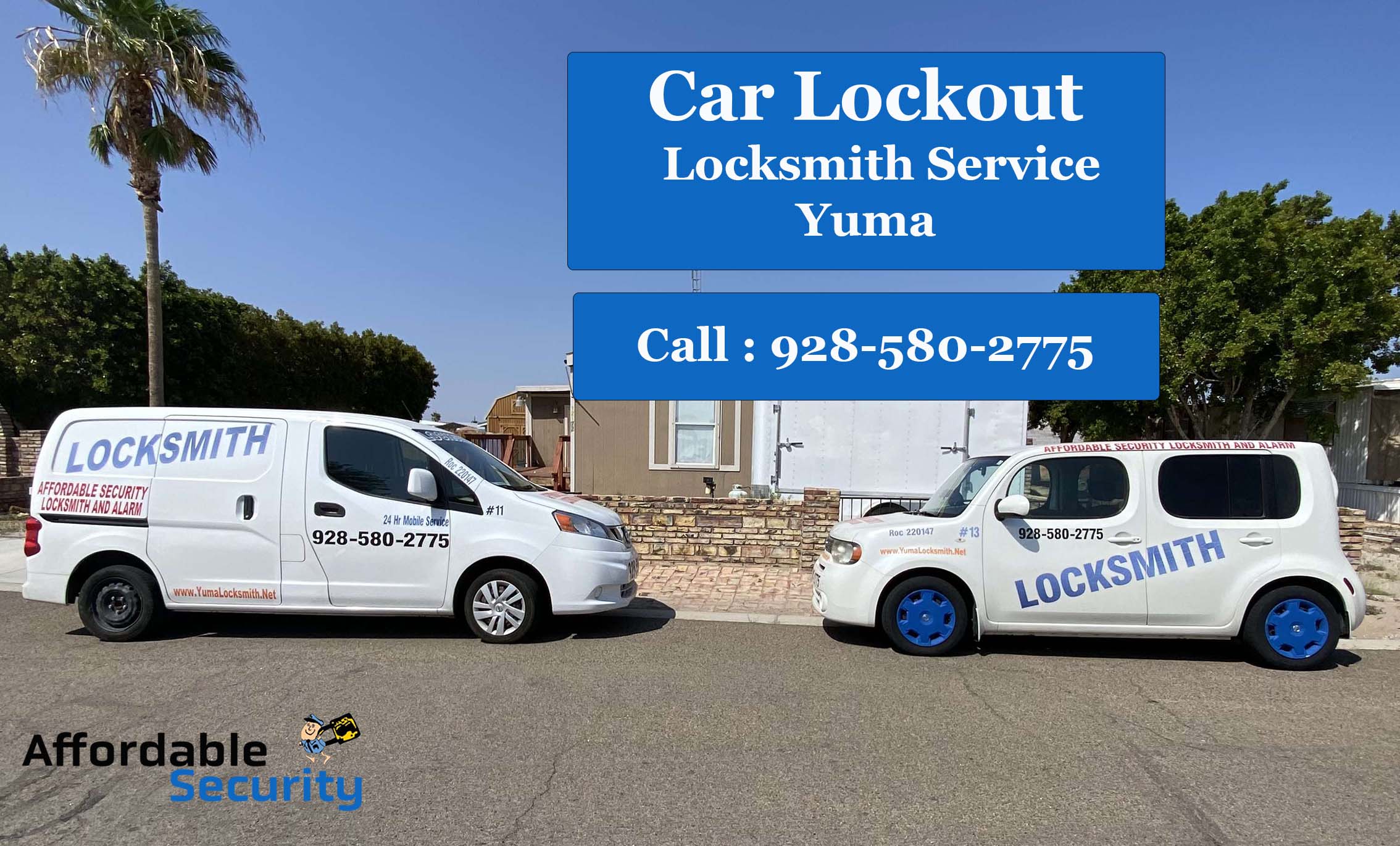 Lockout Service Yuma AZ 24 Hr Fast & Affordable Affordable Locksmith