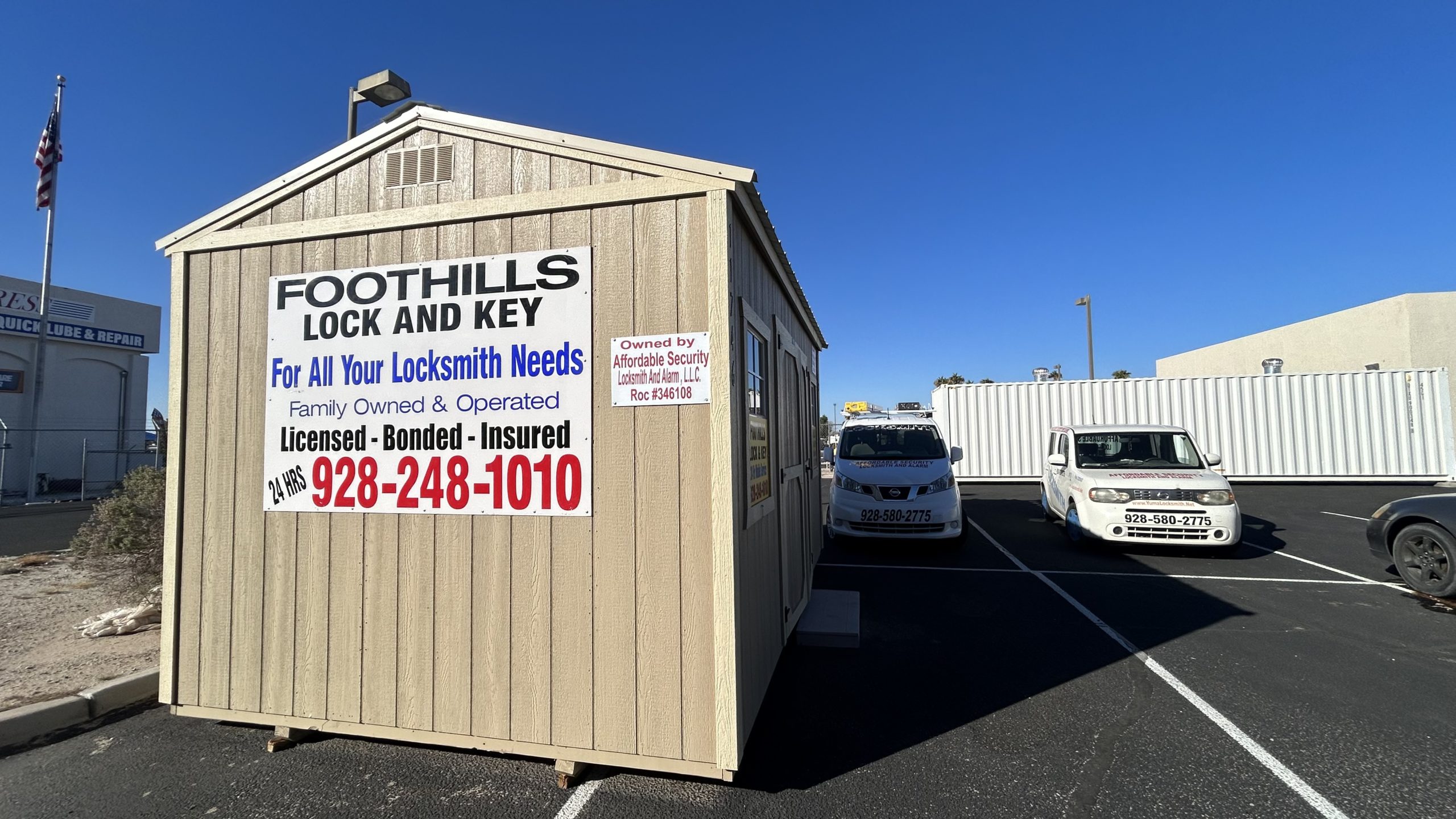 Locksmith Yuma Foothills